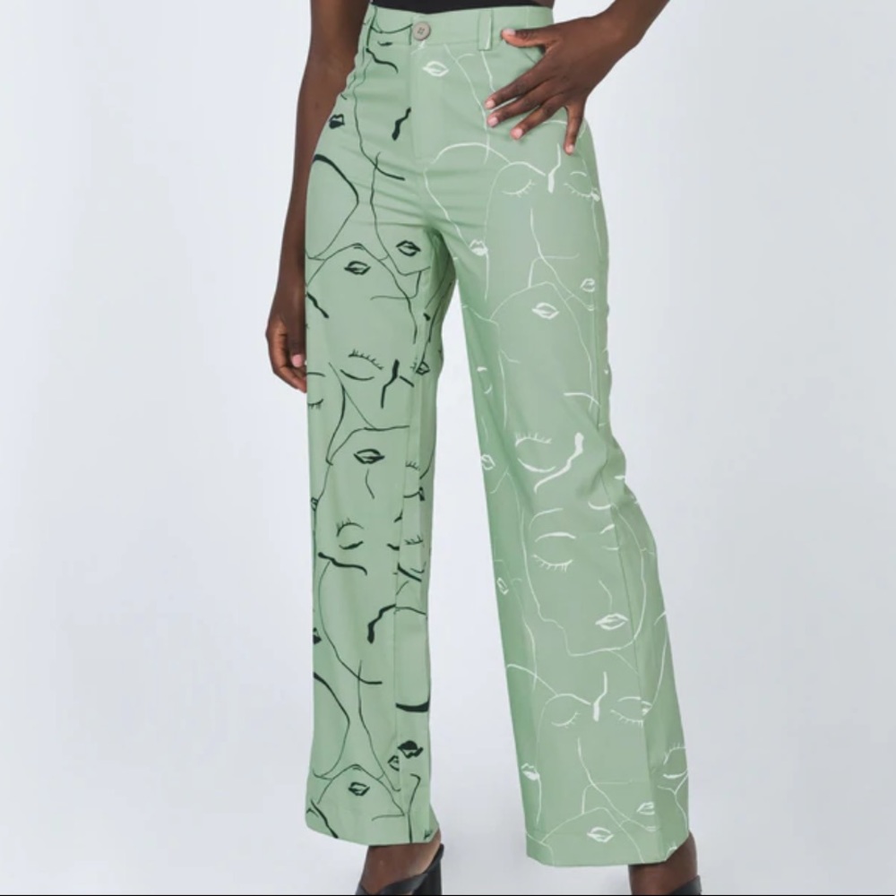 Princess Polly Face It Pants, Size 4
